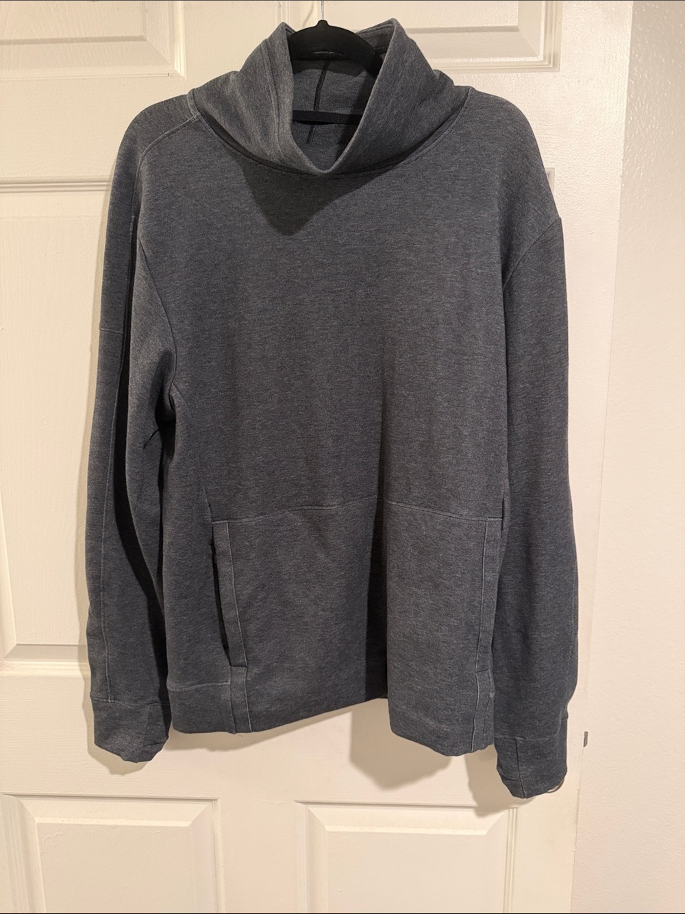 Men's Nike Gray Cowl Neck Sweater